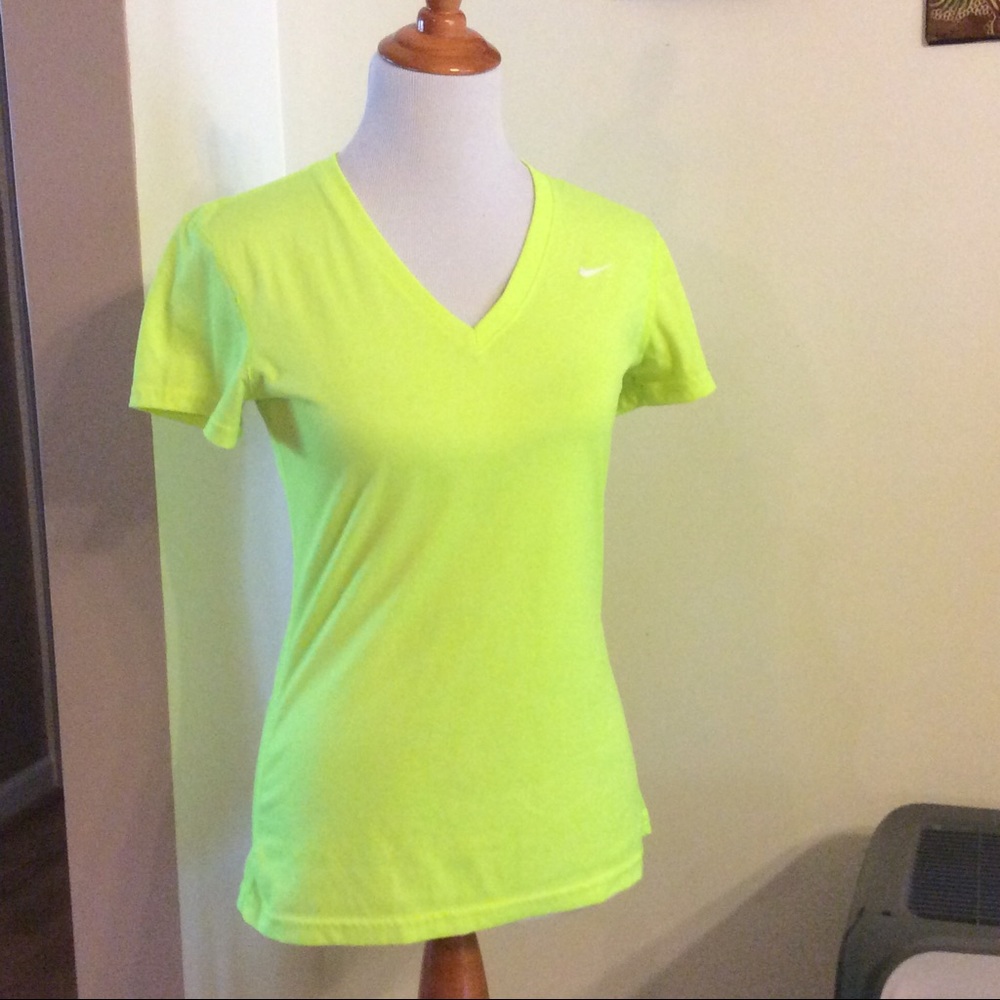 Lime Green Dri-Fit Shirt size S